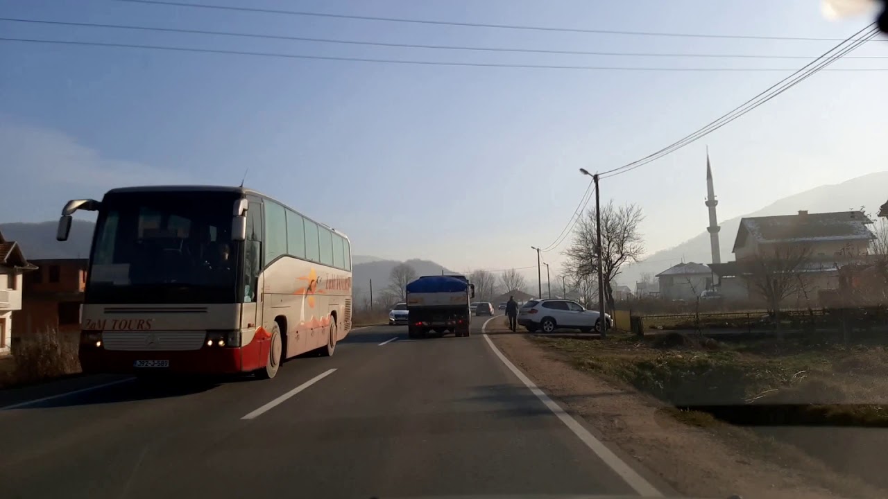 Doboj - Maglaj - Žepče - Zenica - Sarajevo, magistralni put M17, autoput A1, januar 2020.