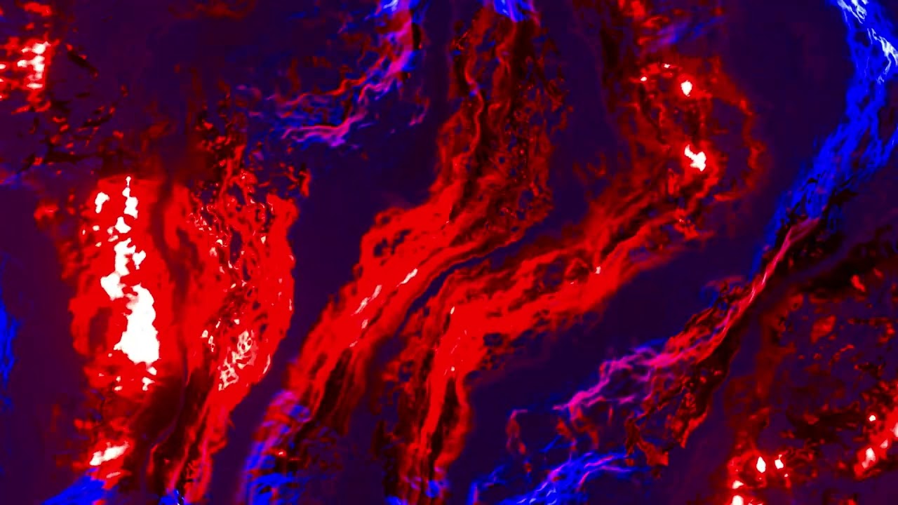 Neon Animation Futuristic Gradient 4K Motion Background VJLOOP