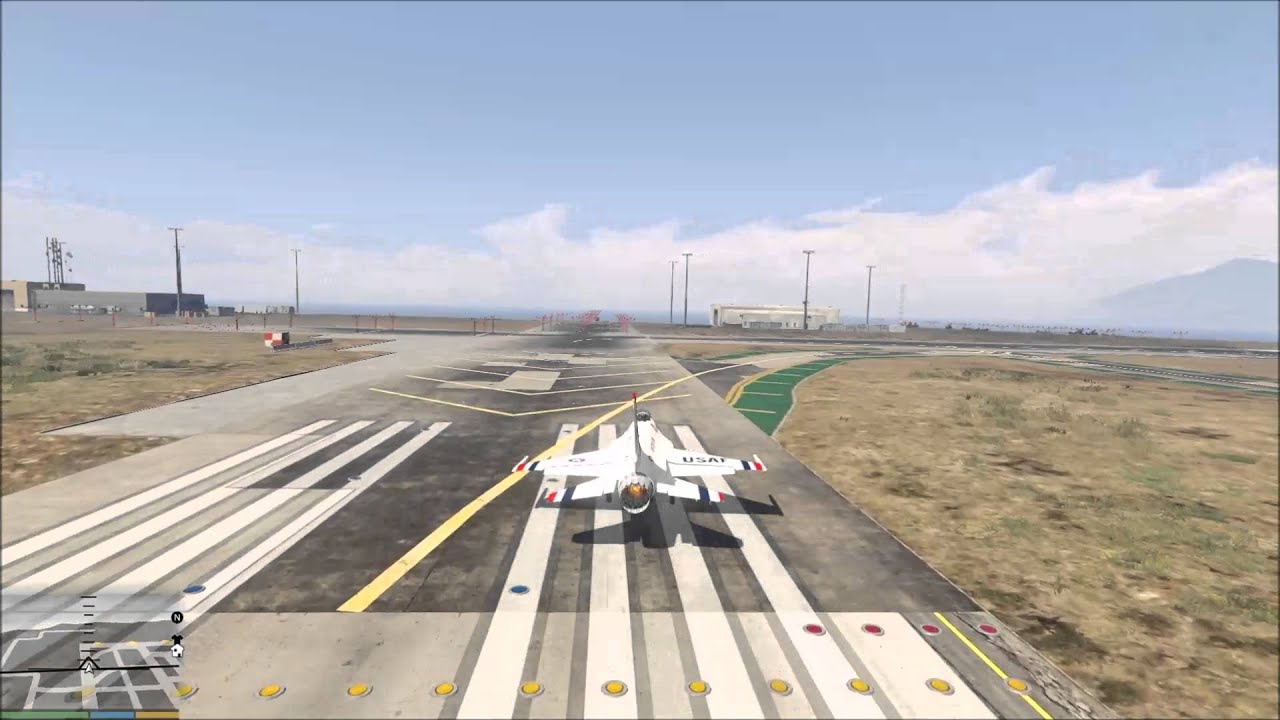 【GTA5】アクロバットチームサンダーバーズF 16C【実機MOD】