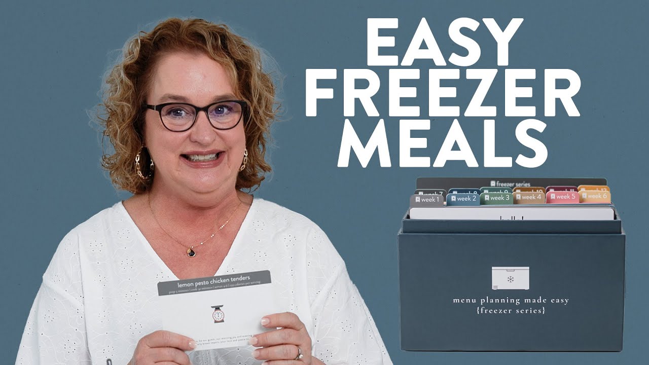 5 Fast FREEZER MEALS | Menu Planning Made Easy