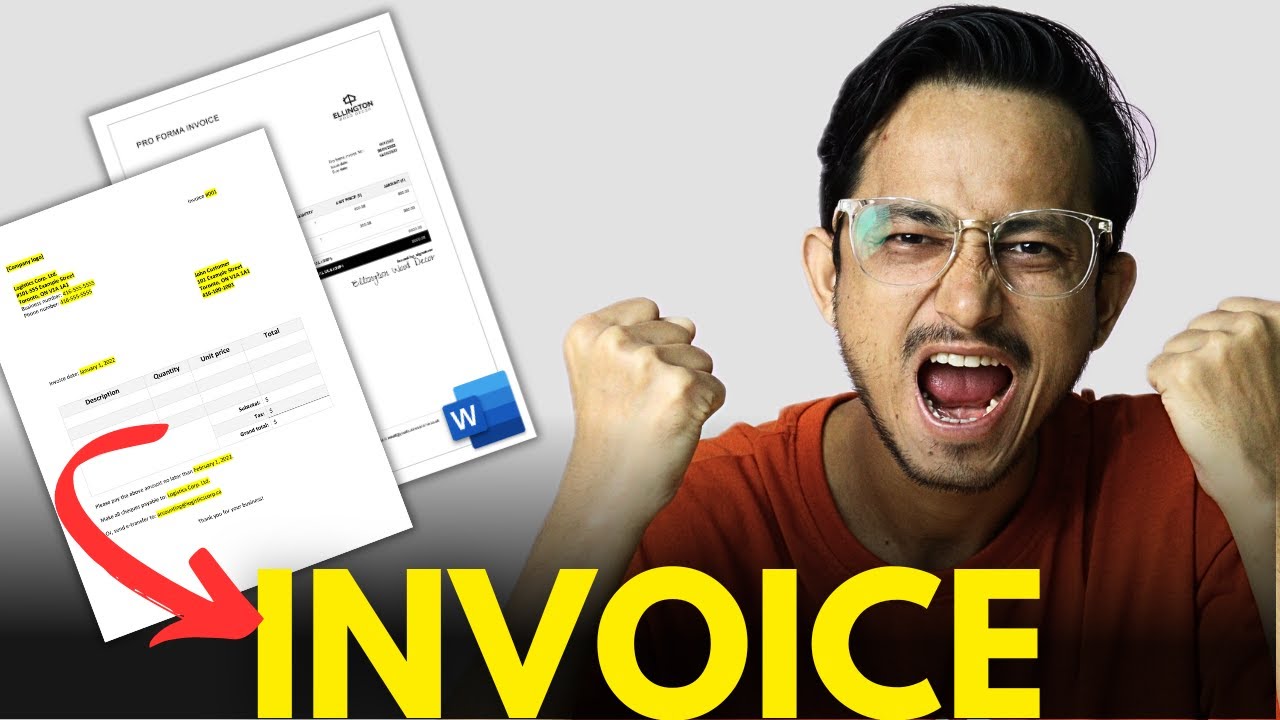 How to create an Invoice easily for free.