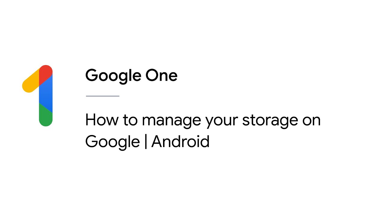 How to manage your Google One storage space on your Android device