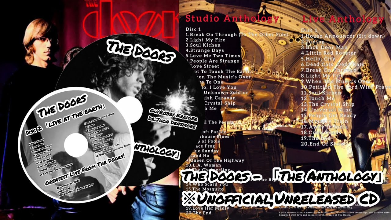 The Doors - 「The Anthology」(Oliginal Bootleg,Unofficial,Unreleased Album)