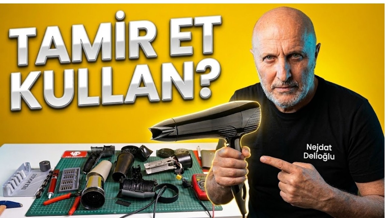 Saç Kurutma Makinesi Nasıl Tamir Edilir? | Kurutma Makinesi Arıza Tespiti