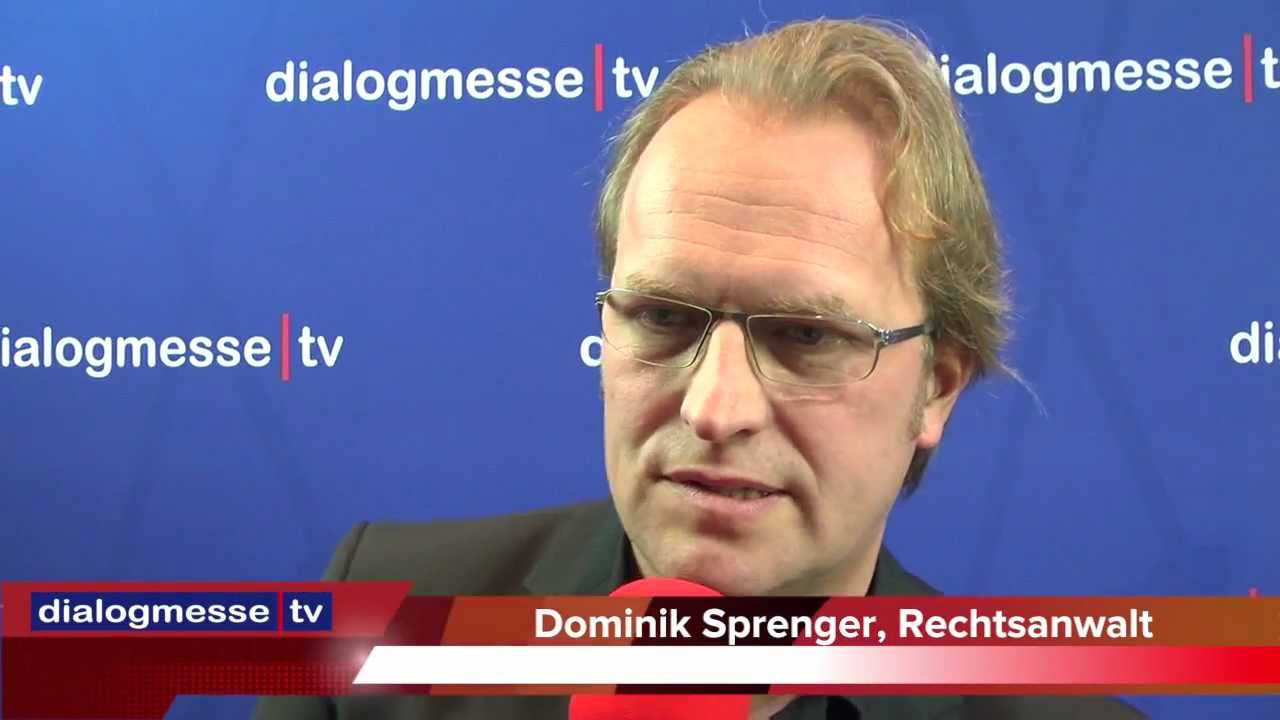 RA Dominik Sprenger im b2d Podium 