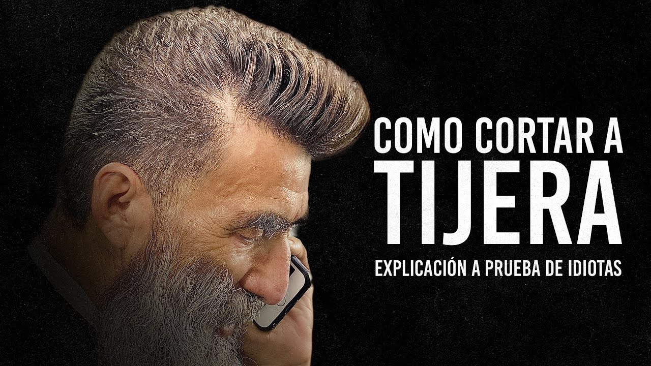 CORTE SOLO A TIJERA (Explicacion a prueba de bobos)