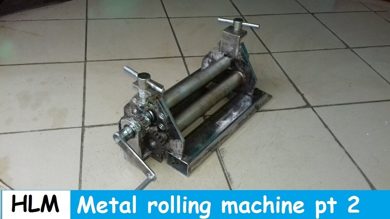 Самодельные вальцы ч2