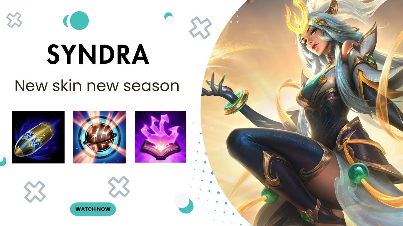 Syndra - New season new skin (S20 rank gameplay) #wildrift 