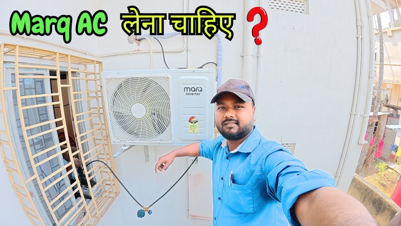 Marq 1.5 Ton 3 Star AC installation in Agartala, krishna nagar || MR DEEP