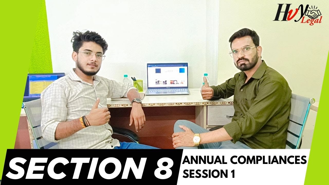 First Year AGM of Section-8 Company!What is compliance for Section 8 company!EGM held by Section8