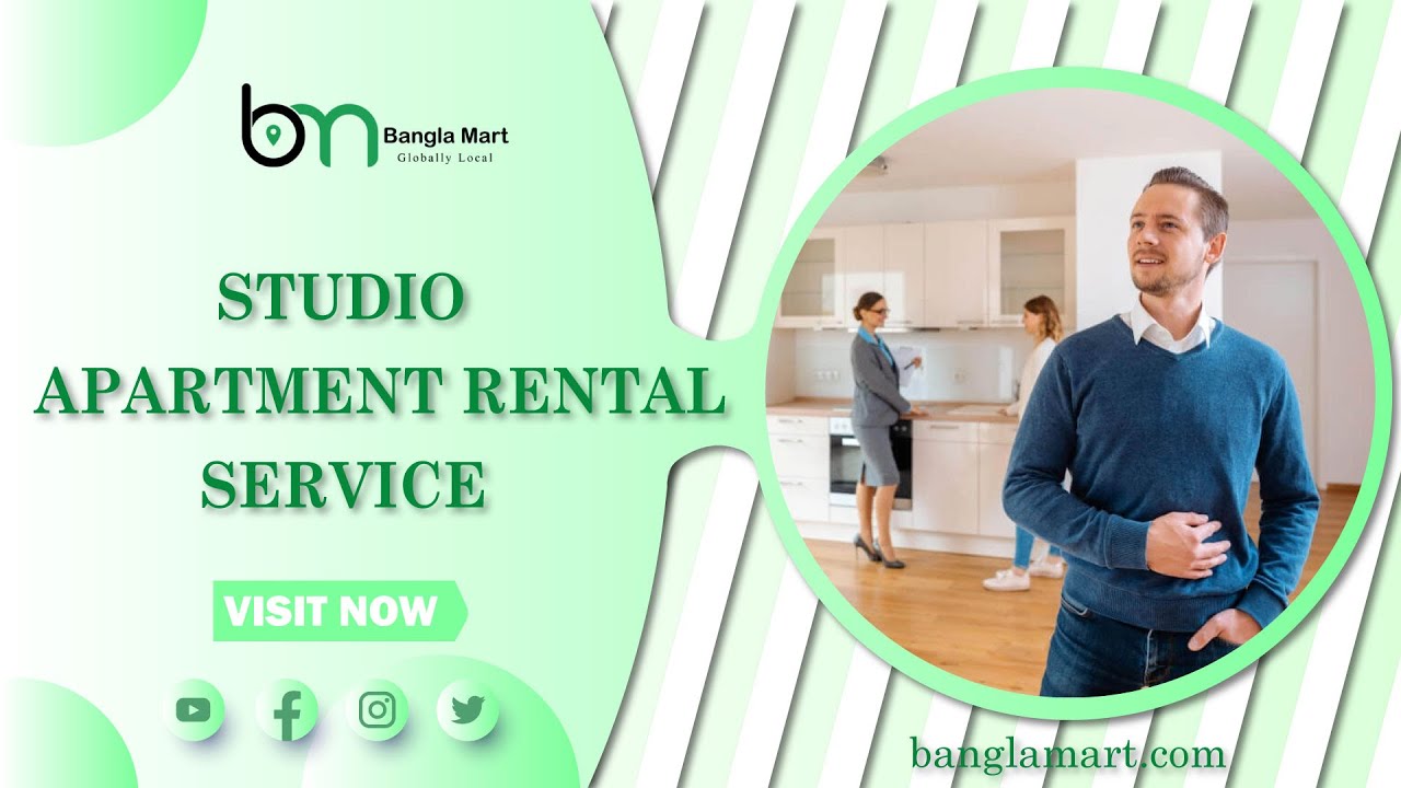 Luxury Studio Apartment for Rent in Dhaka 2026 | Furnished Flat | Banglamart