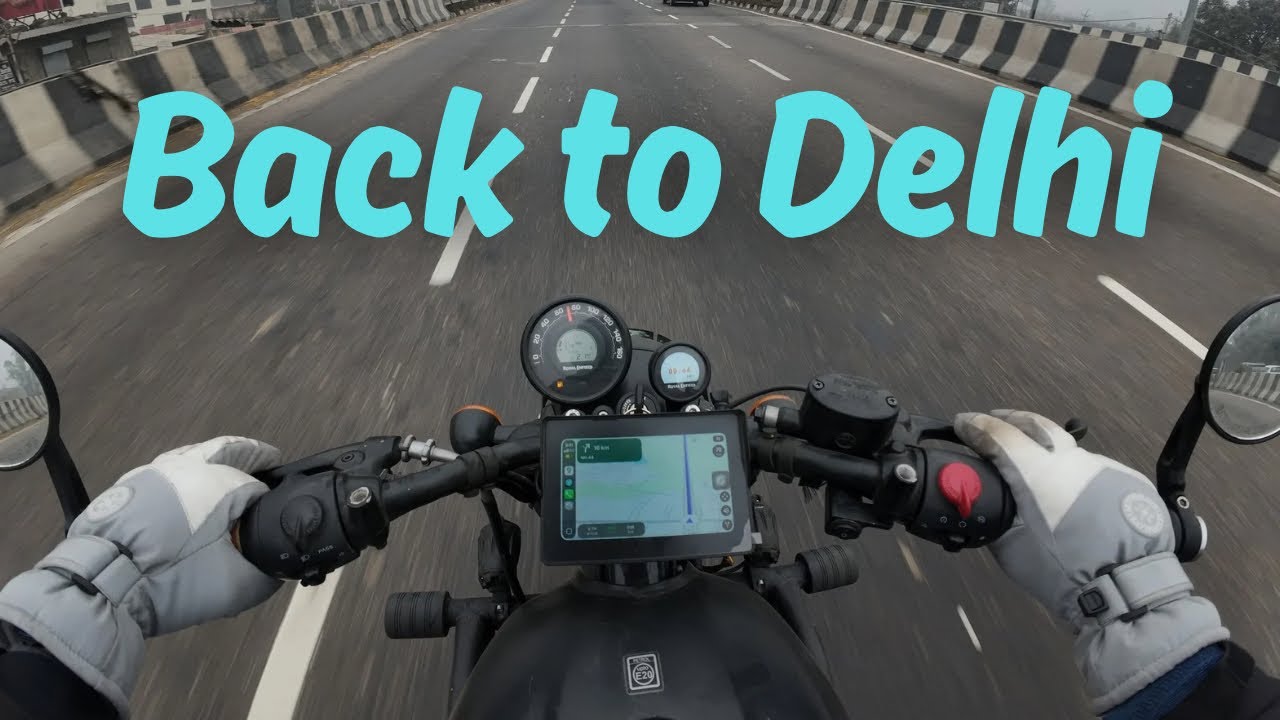 Manali to Delhi Ride | Mountains to Highways #manalitodelhi #bikeride #tanmaybites