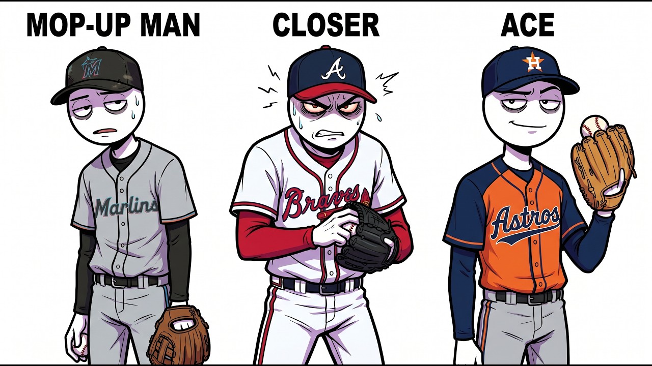 Every MLB Pitcher Role Explained (From Mop-Up Man to Ace)