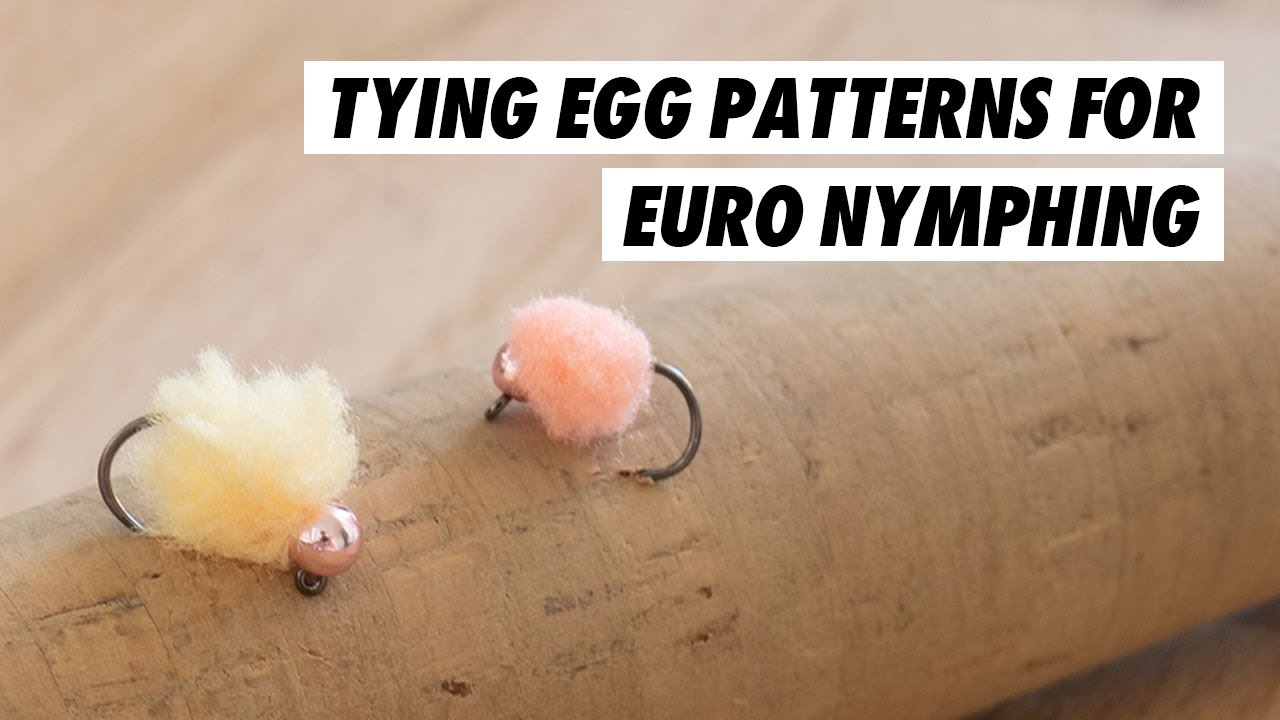 Вязание двух разных моделей мушек для ловли нахлыстом: яйцо Eggstasy и мушка Glo Bug для ловли на...
