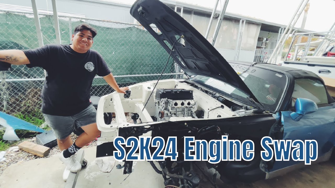 S2000 Transformed: K24 Engine Swap - Unleashing a New Era of Power!