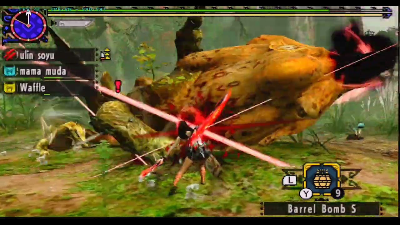 MHXX-hyper g rank royal ludrot (U5) striker dual blade