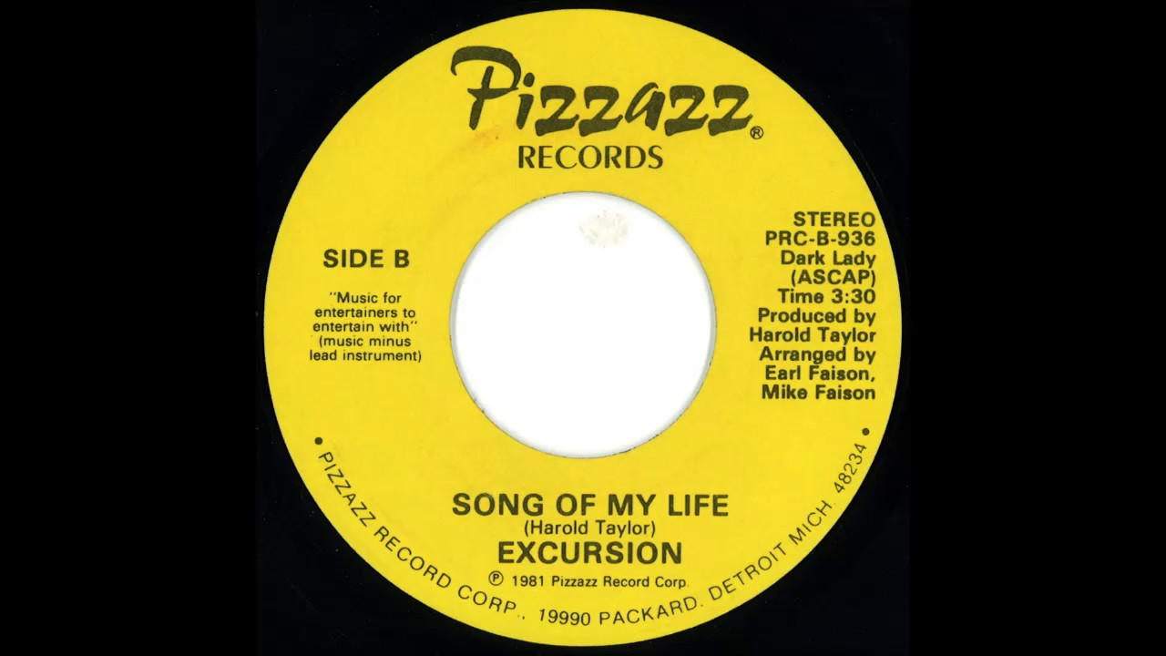 RARE MODERN SOUL INSTR: Excursion - Song Of My Life (Version side B)