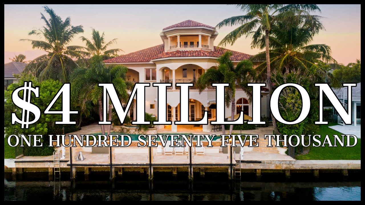 $4,175,000 ~ Stunning Beachside Waterfront Property (SOUTHERN FLORIDA)