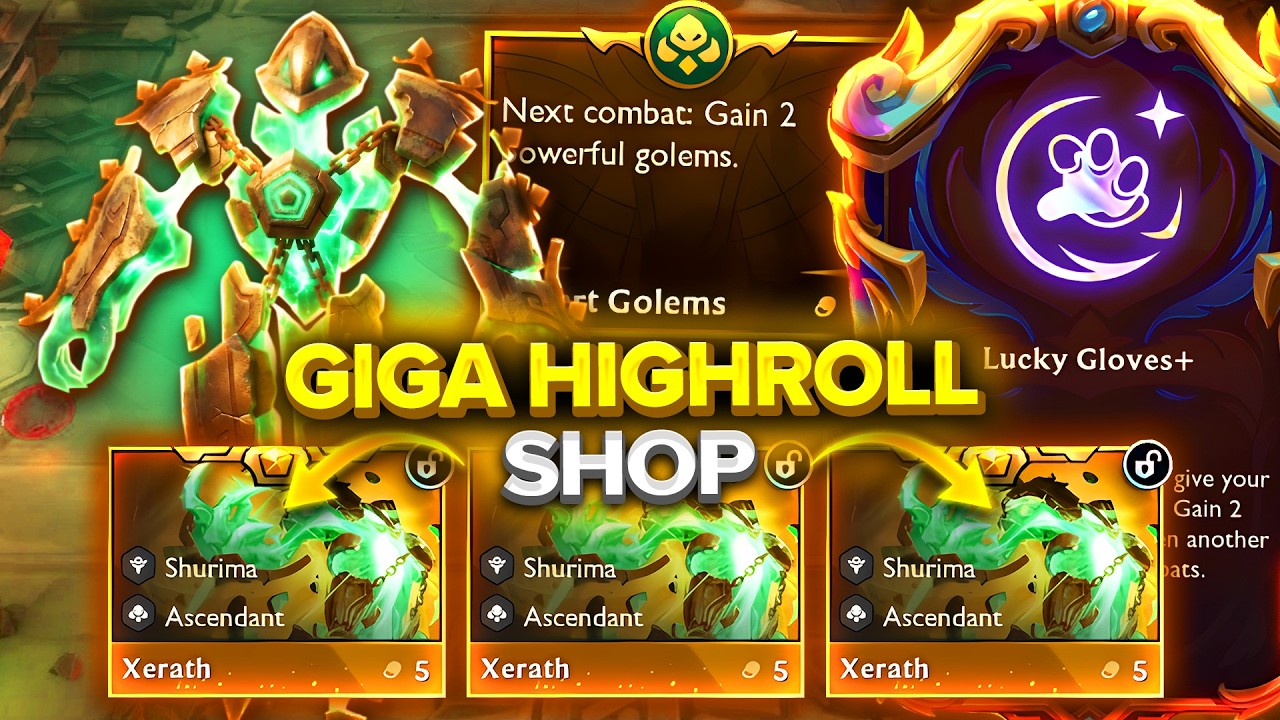 I Unlocked Xerath and INSTANTLY Highrolled the Most INSANE Shop! | TFT Set 16