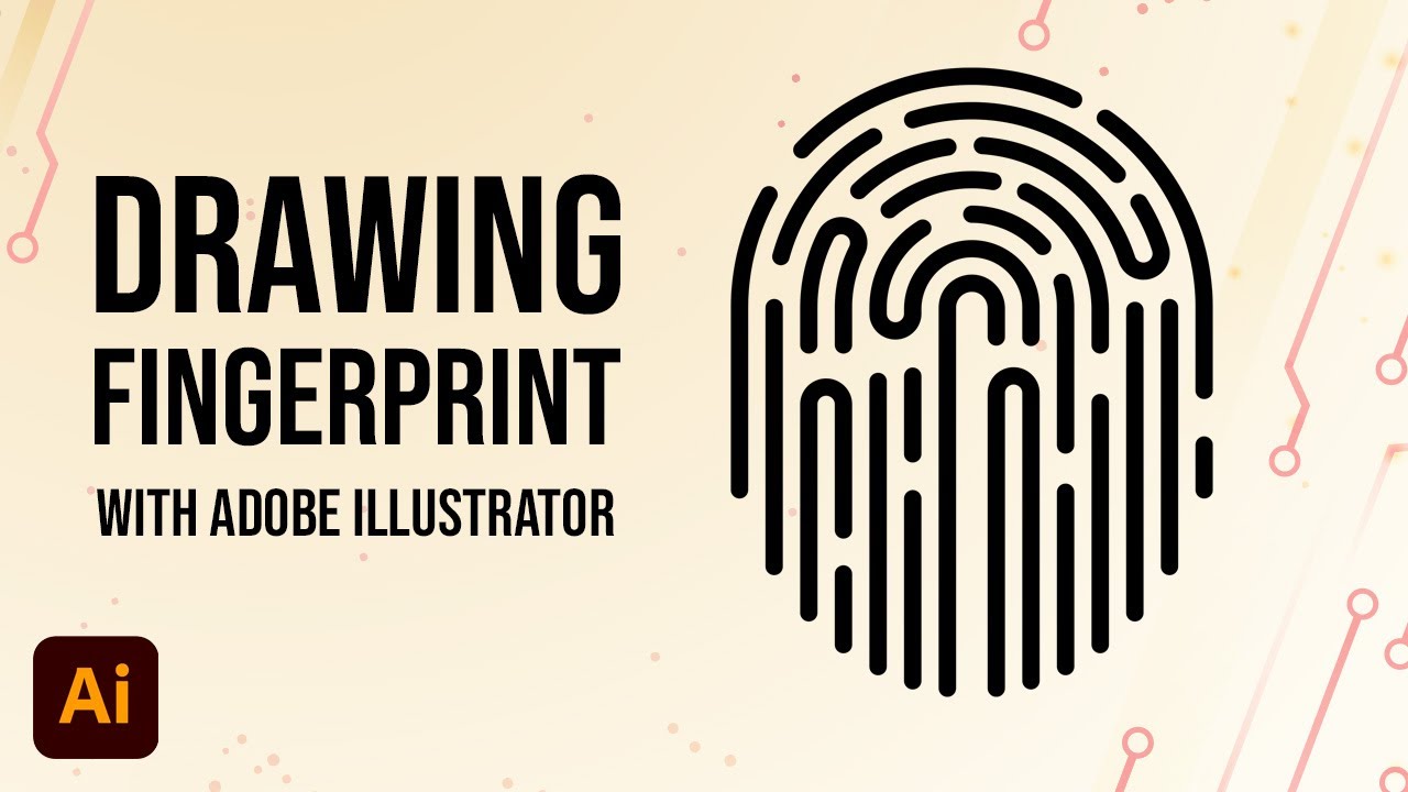 How to Draw Fingerprint with Adobe Illustrator