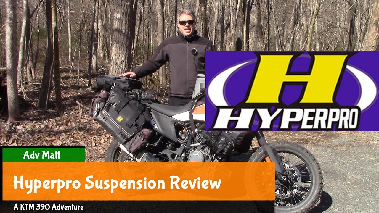 Обзор подвески Hyperpro на KTM 390 Adventure.