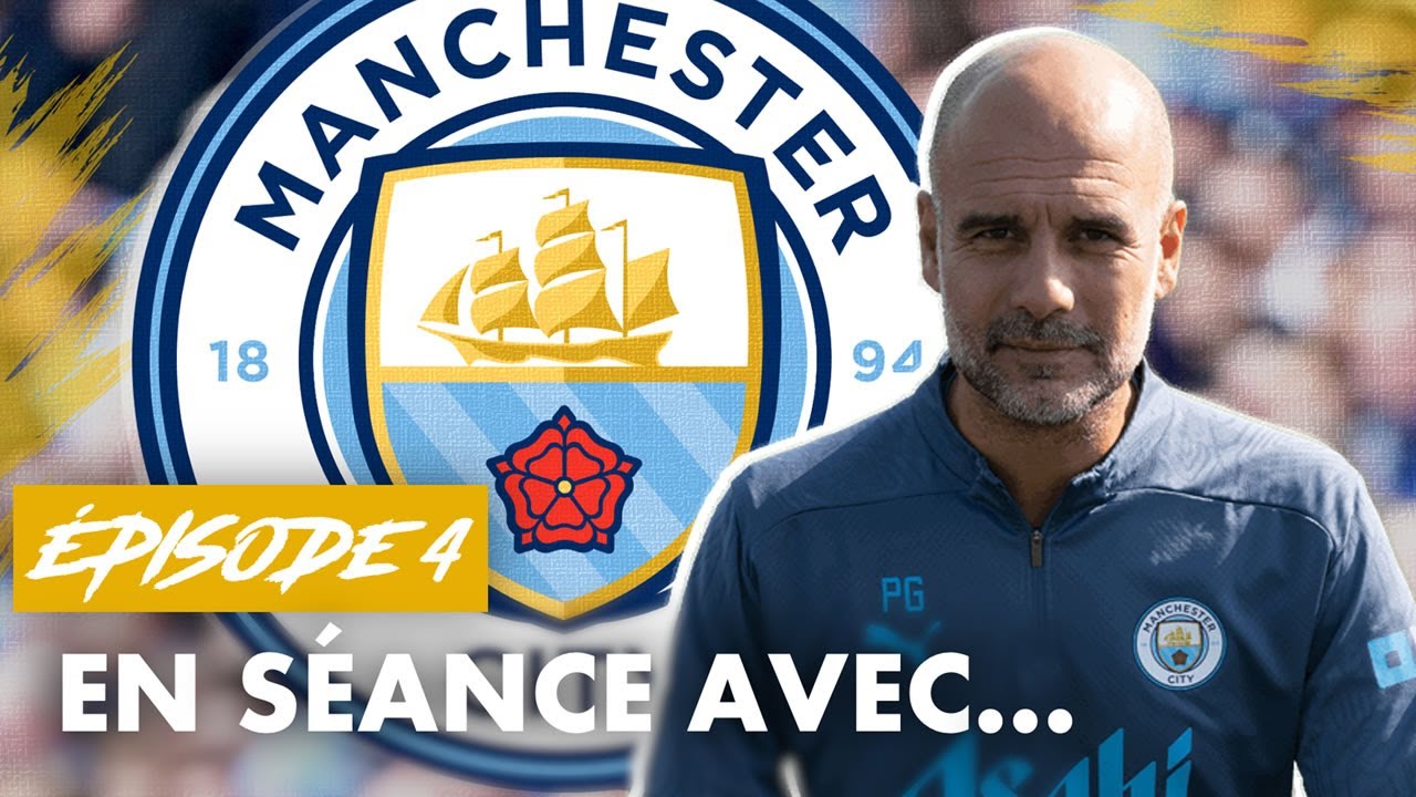 Une séance avec le maitre Pep Guardiola !