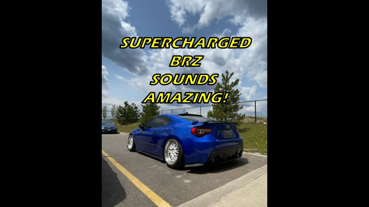 Jackson Racing Supercharged Subaru BRZ PURE SOUNDS! #Shorts