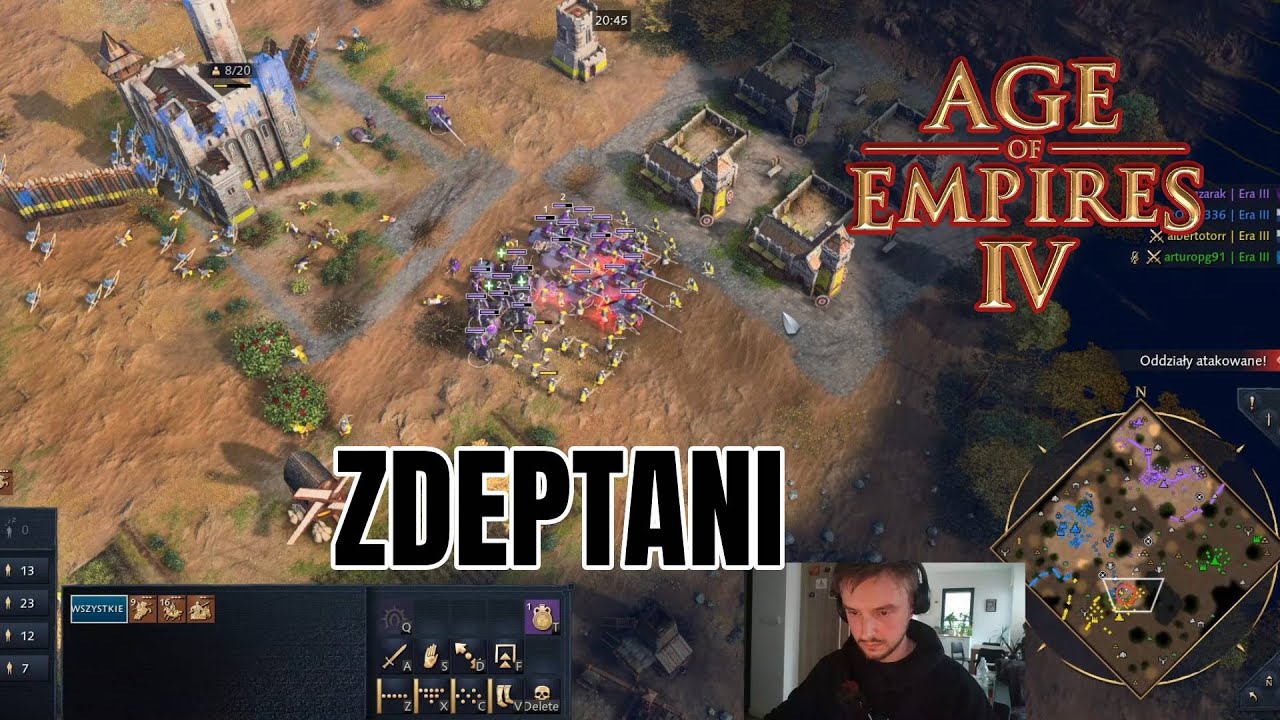 Bizancjum Lancasterzy | Katafraktom nie straszna Biała Wieża | Aoe 4 pl | DDD |