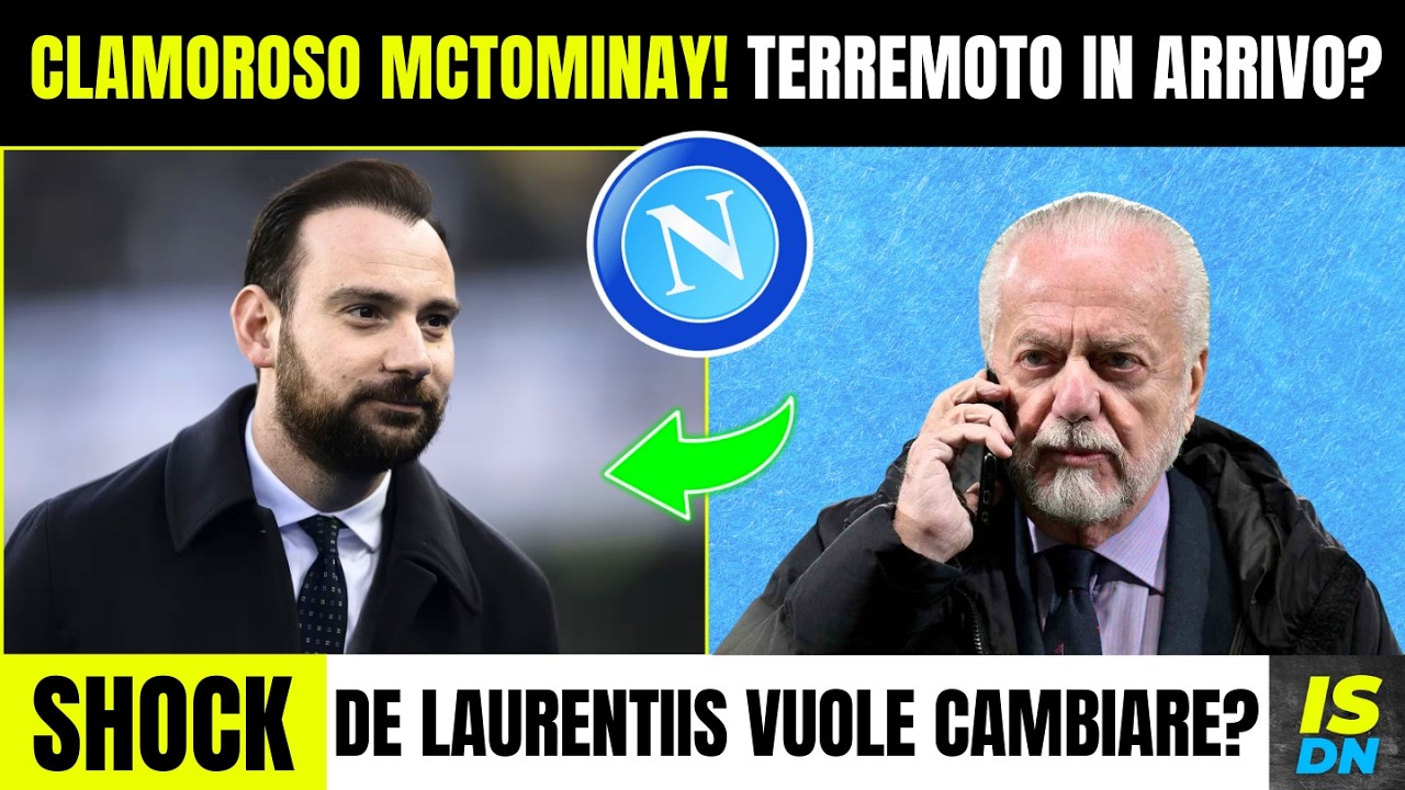 Ultim’Ora Napoli💣Conte Cambia per la Roma! News su Manna!🔥