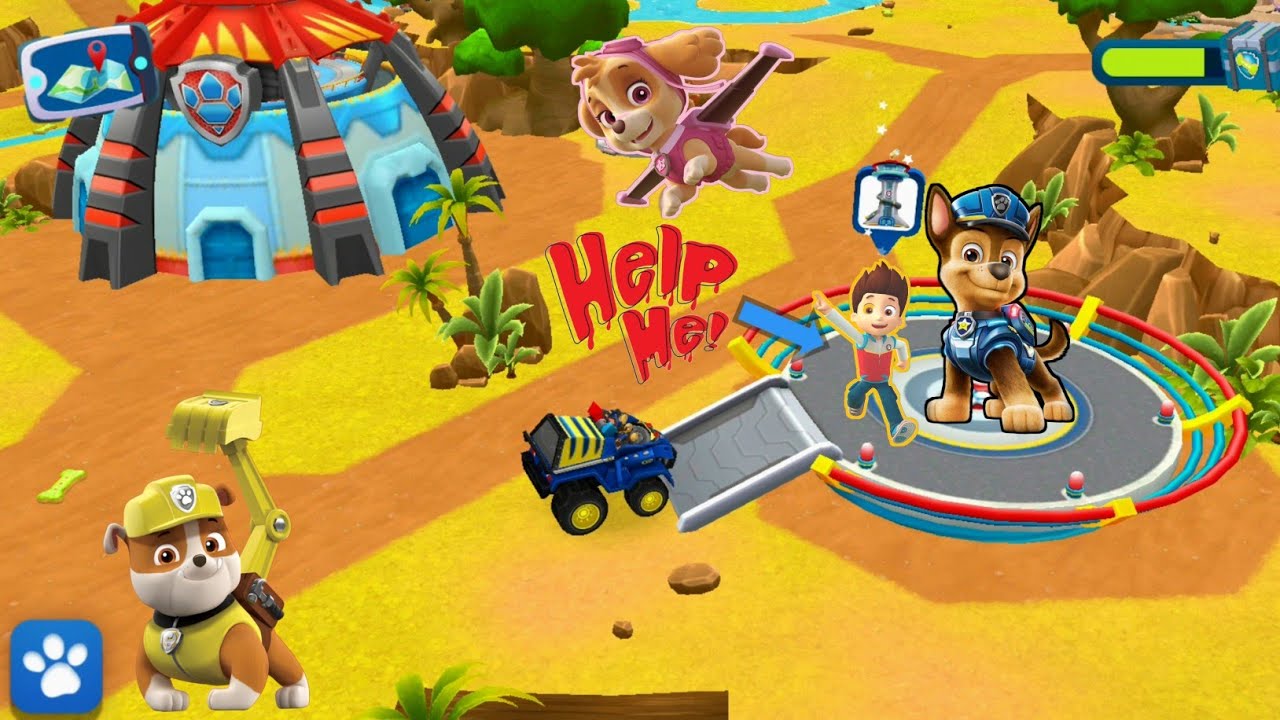 Rubble's Rescue Missions In Builder Cove! w/ PAW Patrol  Motor & Charger | Rubble & Crew