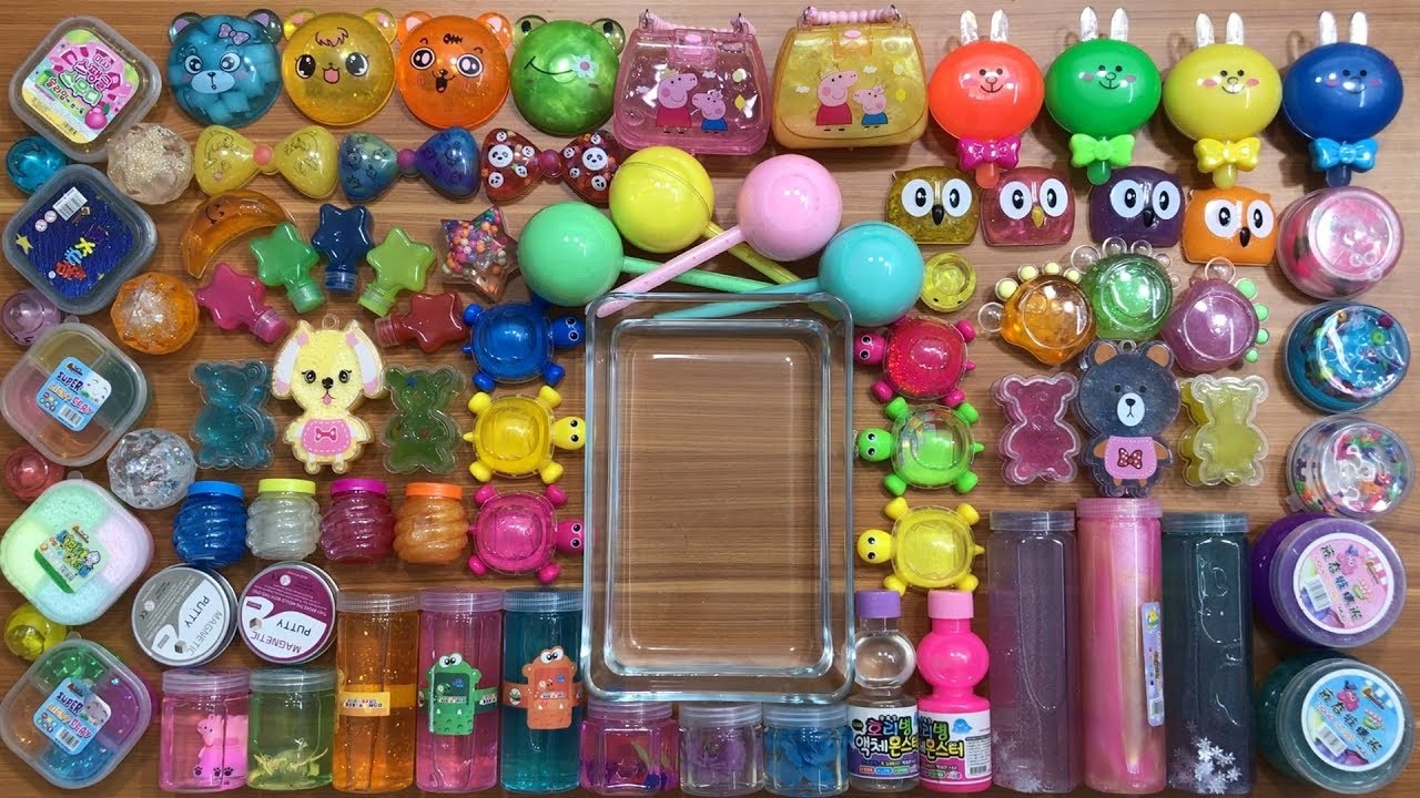 MIXING ALL MY STORE BOUGHT SLIME AND PUTTY !! SATISFYING SLIME VIDEOS 2