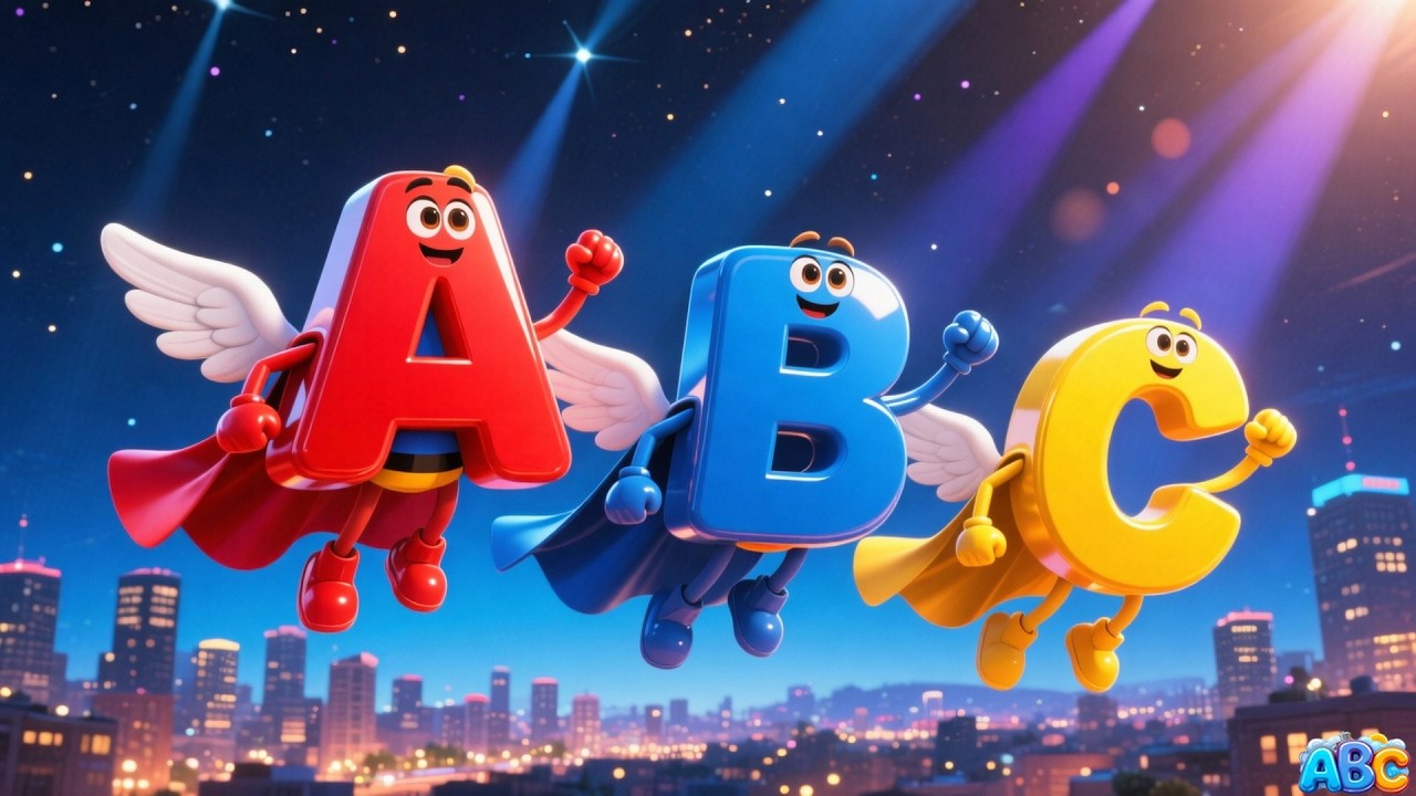 Alphabet Phonics Songs - Vibrant Melodies for Letter Recognition 🎶 | Kids Songs