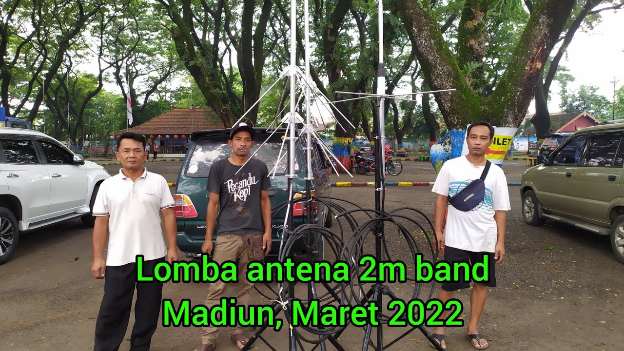 Lomba antena vertikal 2m band, telex trek, harjo || Madiun 2022