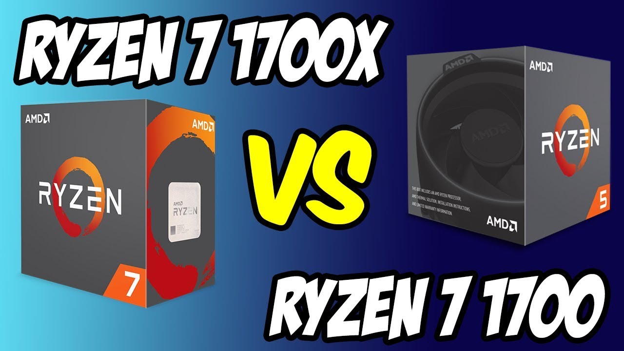 💥Ryzen 7 1700X vs Ryzen 7 1700 🔥Benchmarks + Gaming Test! 🎮 [4K]