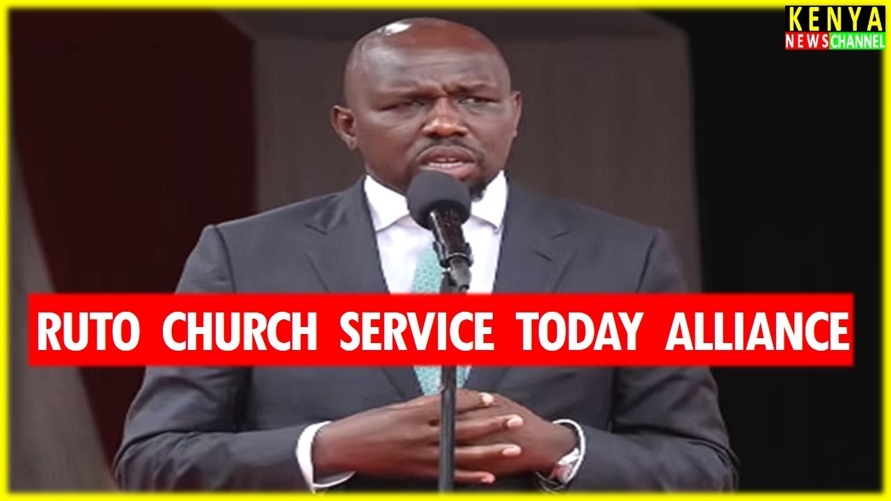 Murkomen SAD Speech today after Johanna Ngeno Death in Helicopter Crash at Ruto Church Service