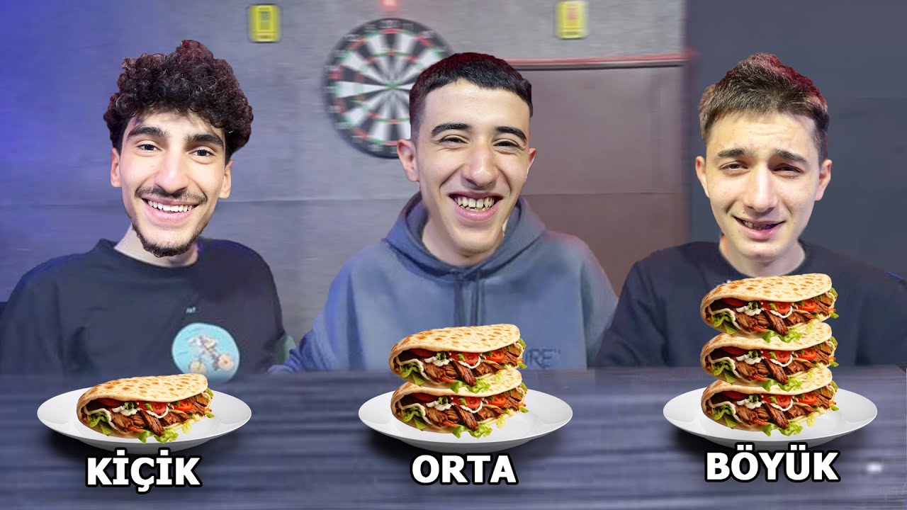 BÖYÜK , ORTA və ya KİÇİK YEMƏK YARIŞMASI