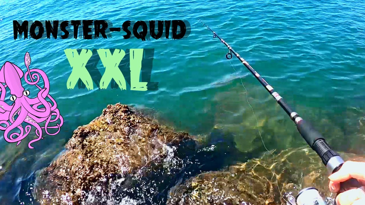 Capturo CALAMAR GIGANTE pescando a EGING, inesperado!!!🦑 |  Vídeo en formato RAW (natural)