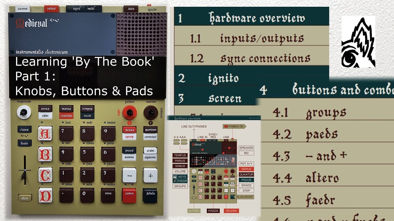 Learning to Use the TE EP-1320 Medieval ‘By the Book’. Part 1: Chapters 1 to 4. RND Diaries 