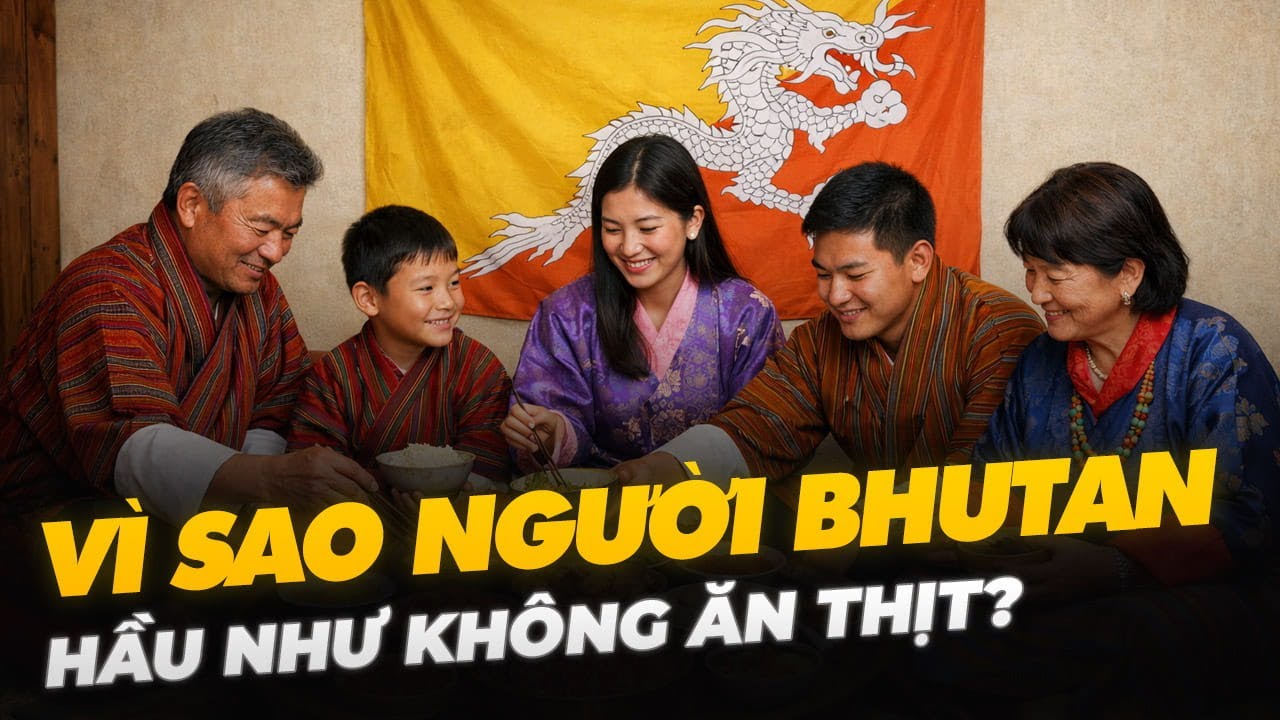 VÌ SAO NGƯỜI BHUTAN HẦU NHƯ KHÔNG ĂN THỊT?