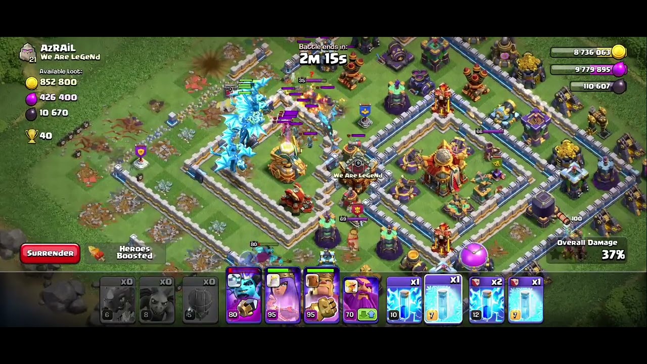 How to get an easy 3 star attack on level 16 town hall #clashofclans #townhall16base 