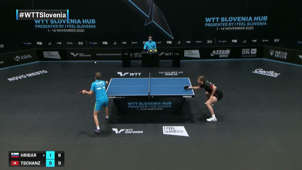 Peter Hribar vs Cedric Tschanz | WTT Contender Novo Mesto 2021 | MS | Qual