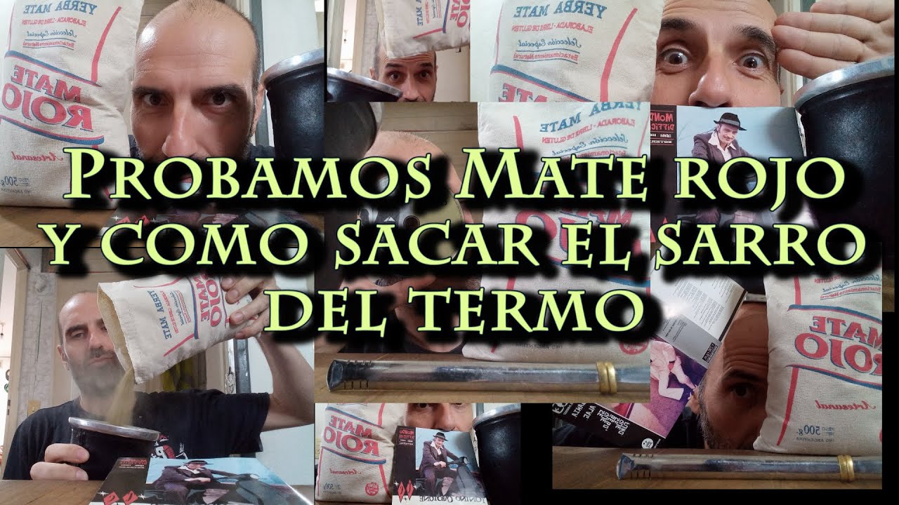 Reacción Yerba Mate Rojo más tips para Sacar el Sarro del Termo o Pava