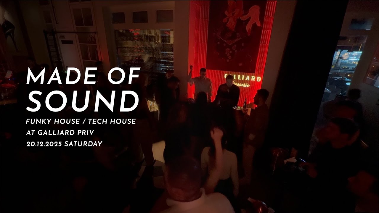 MADE OF SOUND – Live at Galliard | Funky & Tech House Set (20.12.2025)