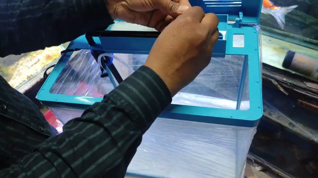 Unboxing CR-380 Aquarium | Imported Fish Tank | Modular Glass Aquarium | #tank #fishtank #amazing