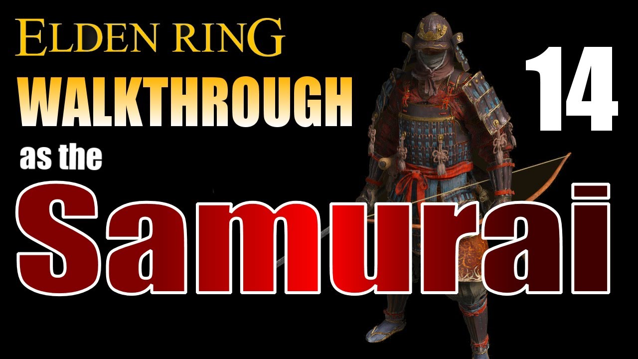ELDEN RING Walkthrough Samurai #14 - Somber Smithing Stone 3, Easy Runes Farm (The ATM), Poisonbloom