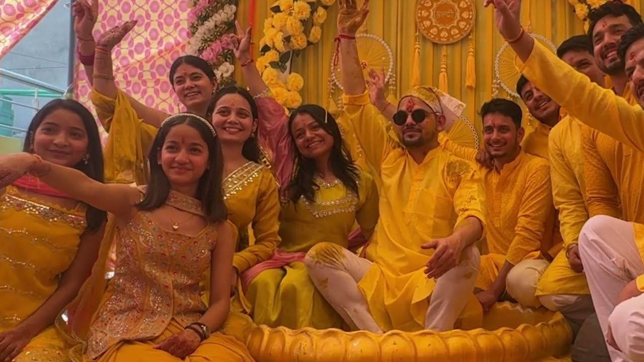 Haldi dance dhol dhamo ❣️🥰