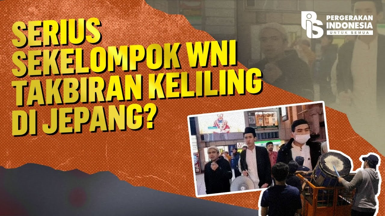 Serius Sekelompok WNI Takbiran Keliling di Jepang?