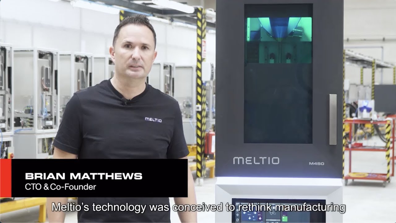 Meltio CTO Brian Matthews explains the M450's groundbreaking multi-laser Metal Deposition technology