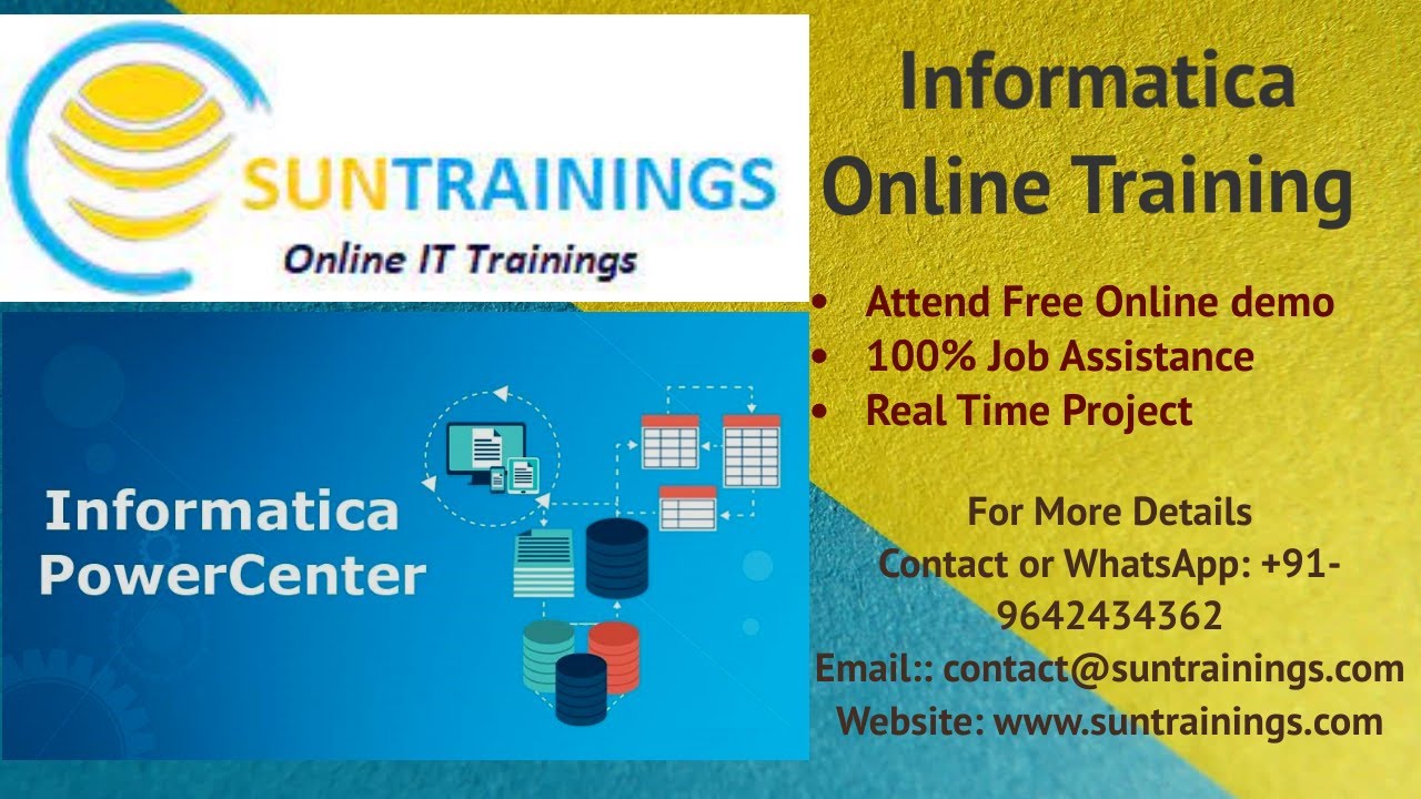 # Informatica Online Training- SQL Class 1