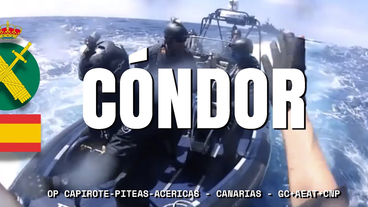 Interceptado en aguas al sur de Canarias un pesquero cargado con tres toneladas de cocaína